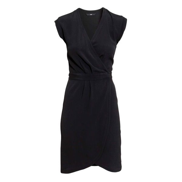 Czarna sukienka H&M, cena, ok. 129,90 zł