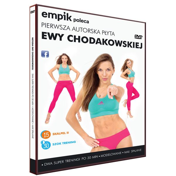 Pierwsza autorska płyta Ewy Chodakowskiej, Empik, cena ok. 29,99 zł