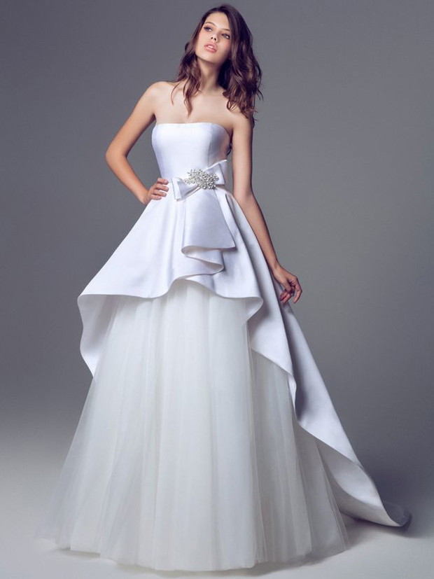 Suknia ślubna Blumarine - ślub 2014