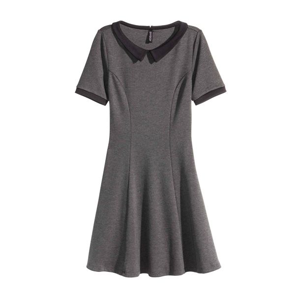 Szara sukienka H&M, cena, ok. 79,90 zł