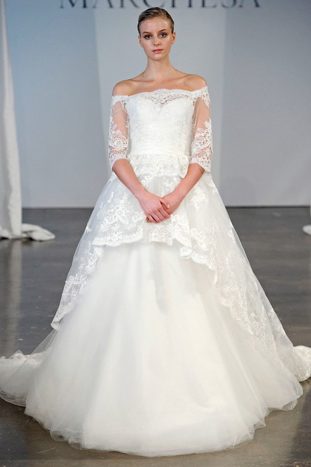 Marchesa - suknia ślubna wiosna 2014