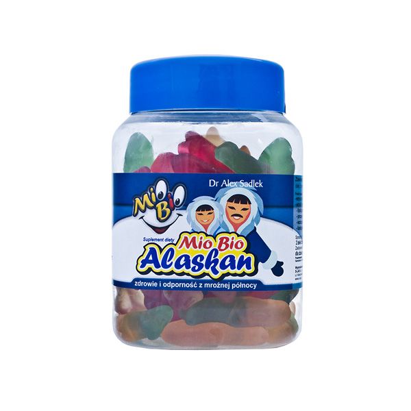 Żelki z tranem dla dzieci Bio Mio Alaskan, cena ok. 18 zł (opakowanie 30 sztuk)