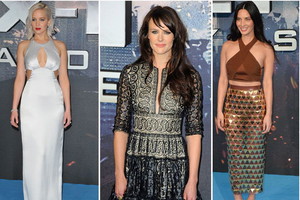 Caroline Bartczak na premierze "Xmen: Apocalypse"