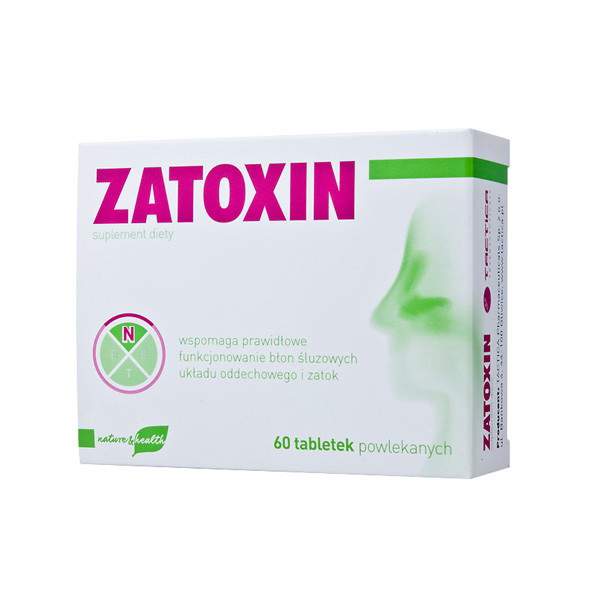 Zatoxin, ok. 20 zł (opakowanie 60 tabletek)