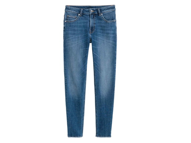 Dżinsowe spodnie H&M, cena, ok. 149,90 zł