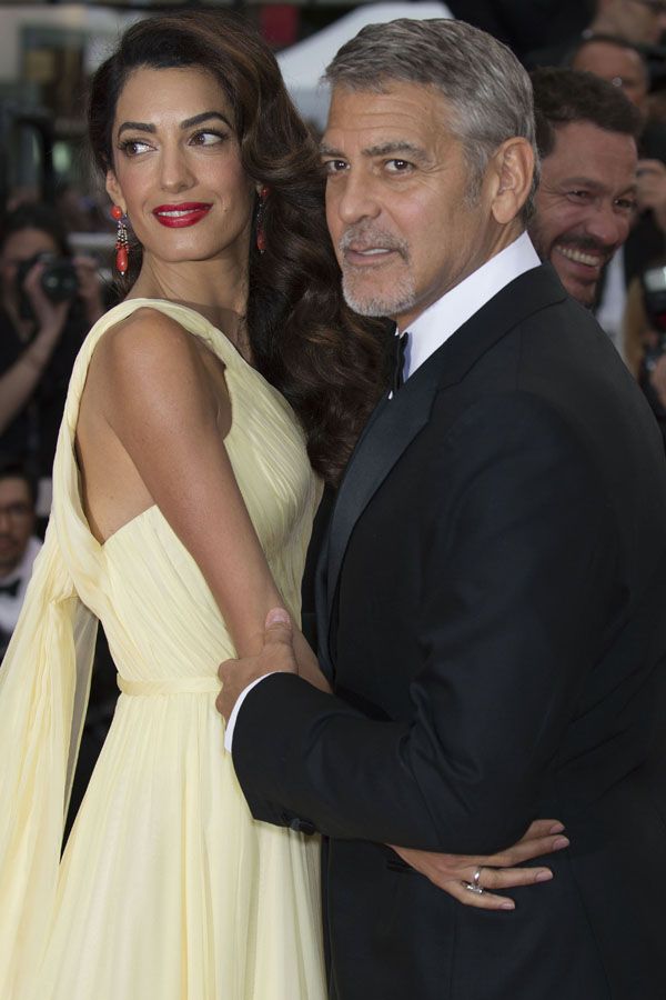 Festiwal w Cannes: Amal Clooney w żółtej sukni