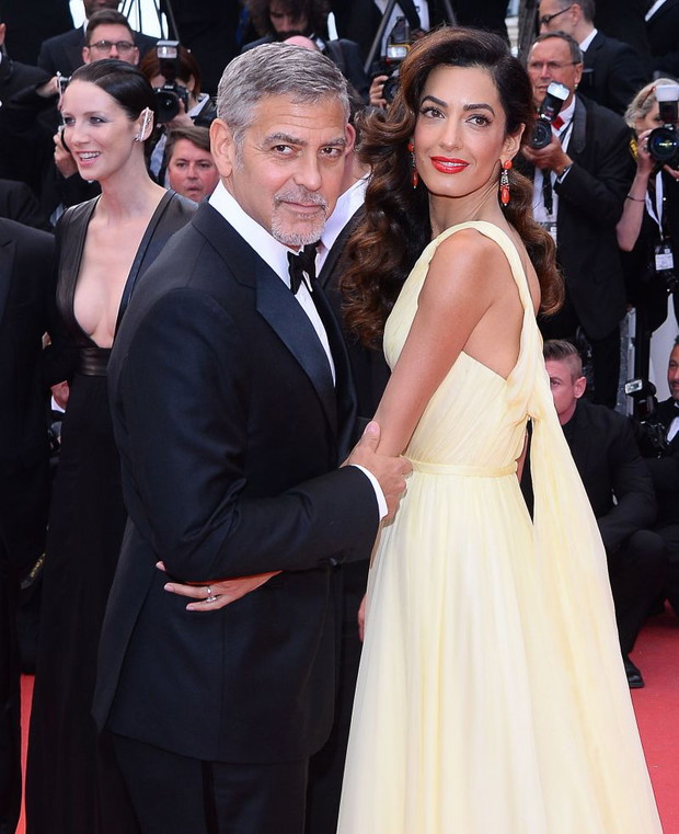 Festiwal w Cannes: Amal Clooney w żółtej sukni