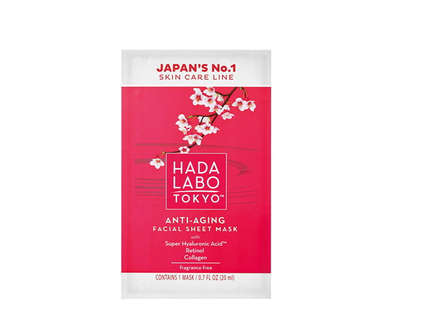 Głęboko nawilżająca maska na tkaninie, Hada Labo Tokyo, cena ok. 13 zł