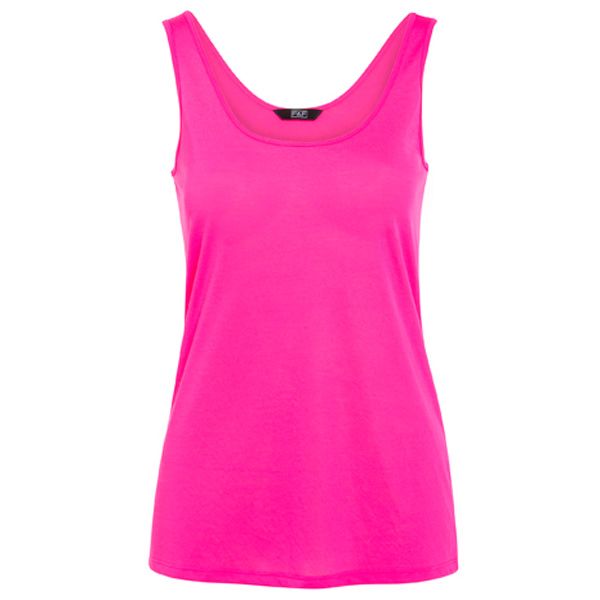 Neonowy tank top F&F, cena ok. 22 zł
