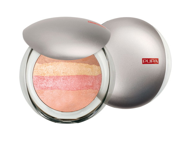 Puder rozświetlający do twarzy i ciała Luminys Baked All Over, Pupa, cena ok. 103 zł
