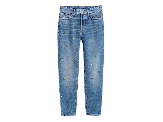 Spodnie dżinsowe H&M, cena, ok. 229 zł