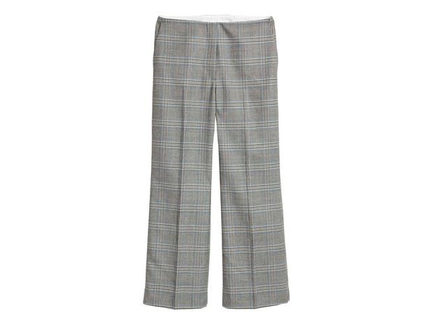 Spodnie garniturowe z kratę H&M, cena, ok. 299 zł