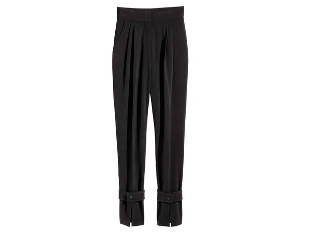 Szarokie spodnie H&M, cena, ok. 149,90 zł