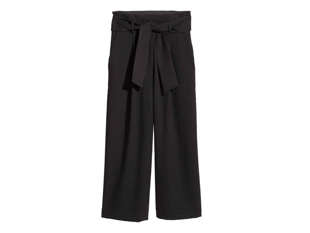 Szerokie spodnie H&M, cena, ok. 129,90 zł
