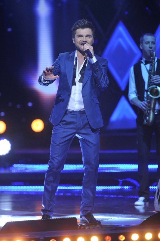 Łukasz Zagrobelny podczas drugiego dnia Festiwalu Top Trendy 2013