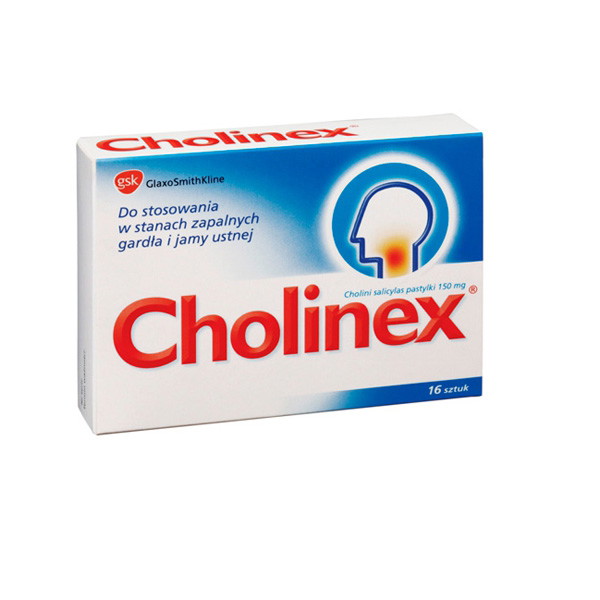 Cholinex, cena: 10 zł (opakowanie 16 pastylek)