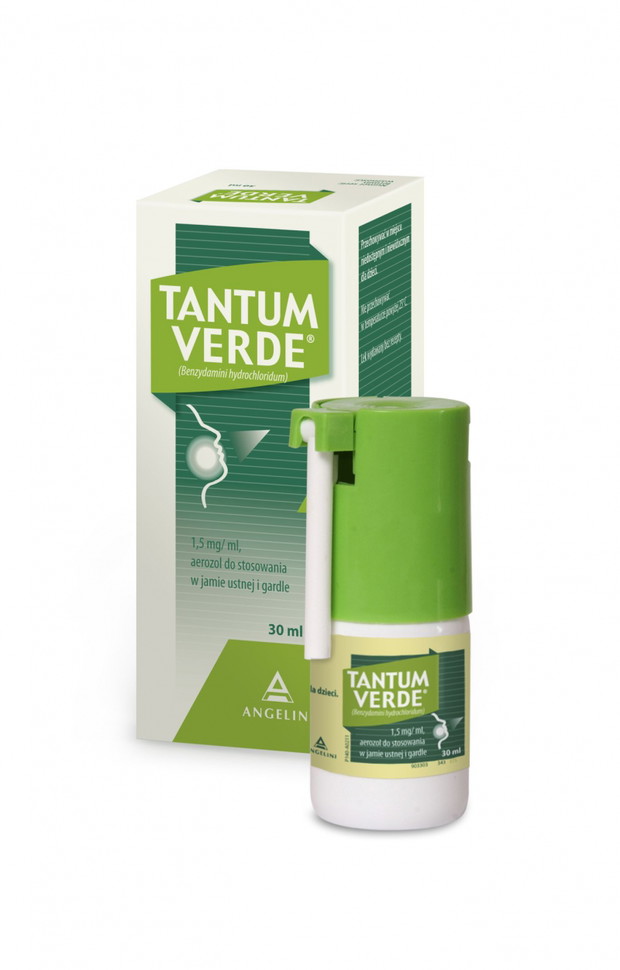Tantum Verde, cena: ok. 23 zł (aerozol 30 ml)