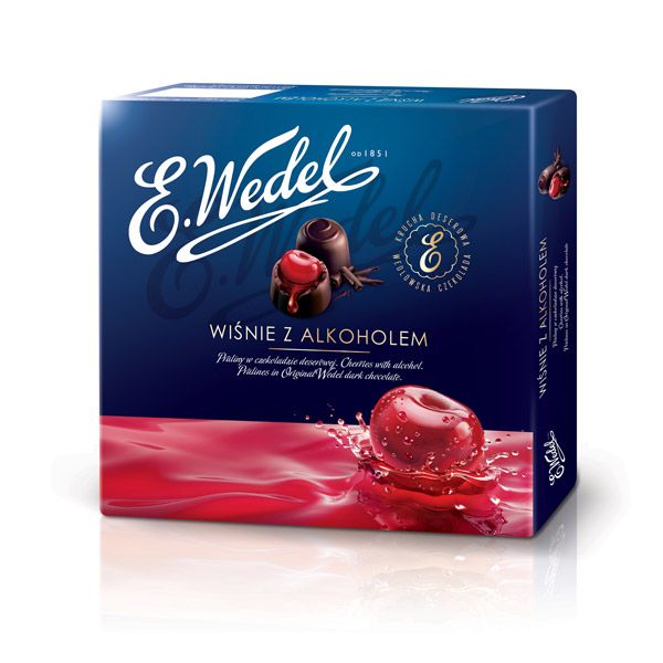 Pomysły na prezent z okazji Dnia Babci i Dziadka: Wiśnie z alkoholem, Wedel
