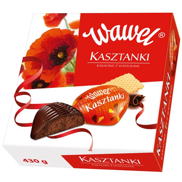 Słodycze wielkanocne: Kasztanki, Wawel