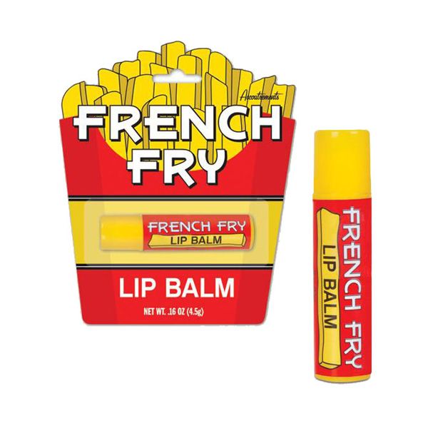 Balsam do ust o zapachu frytek Accoutrements, cena ok. 13 zł