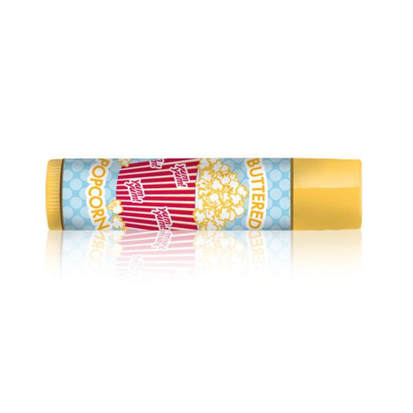 Balsam do ust o zapachu popcornu Lip Smacker, cena 9 zł