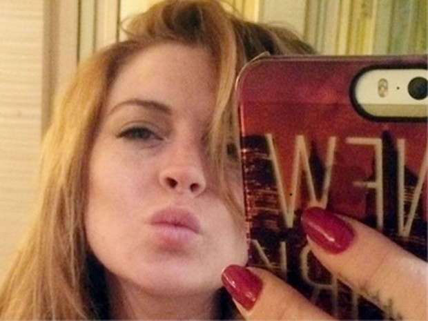 Gwiazdy bez makijażu: Lindsay Lohan