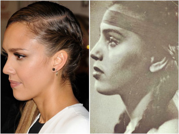 Jessica Alba i jej babcia