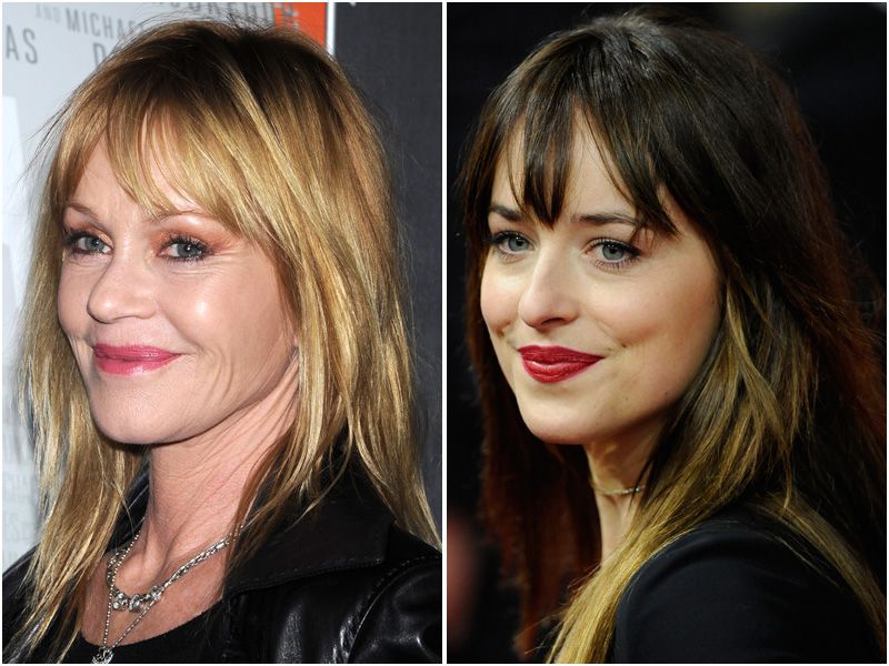 Melanie Griffith i Dakota Johnson