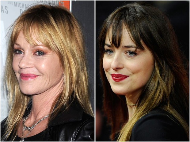 Melanie Griffith i Dakota Johnson
