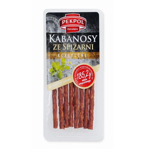 Nowości spożywcze kwiecień: kabanosy klasyczne, ZM Pekpol