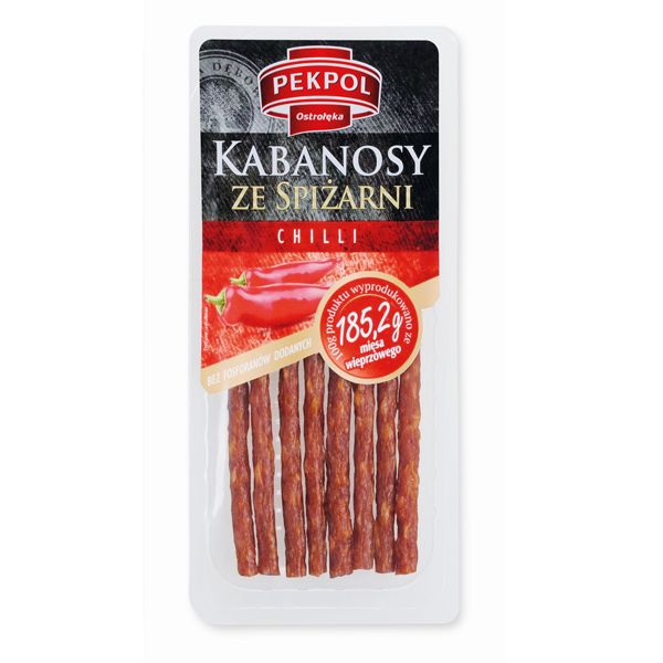 Nowości spożywcze kwiecień: kabanosy z chili, ZM Pekpol