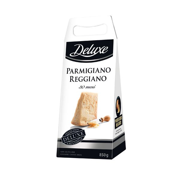 Nowości spożywcze kwiecień: parmezan, Lidl Deluxe