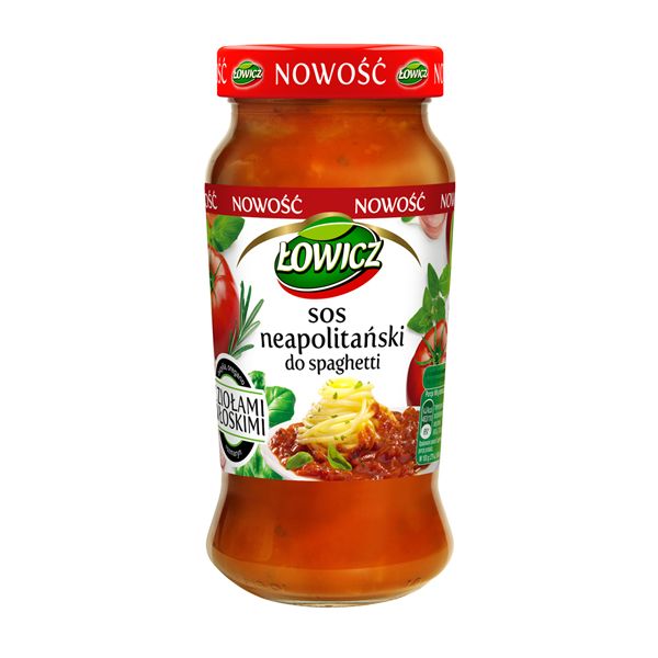 Nowości spożywcze kwiecień: sos neapolitański, Łowicz