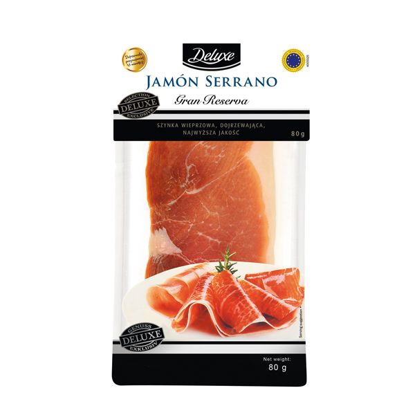 Nowości spożywcze kwiecień: szynka serrano, Lidl Deluxe