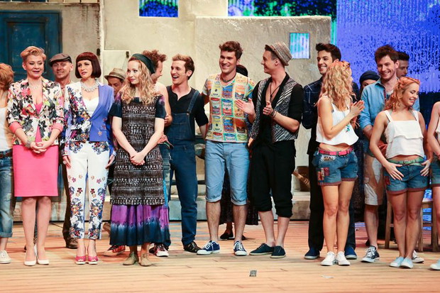 Próba spektaklu Mamma Mia w Teatrze Roma