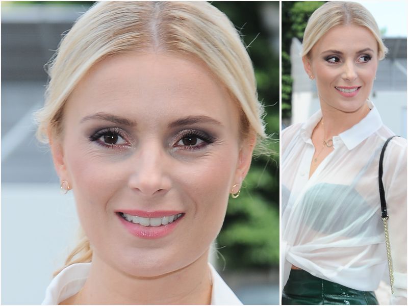 Halina Mlynkova na konferencji "The Voice of Poland"