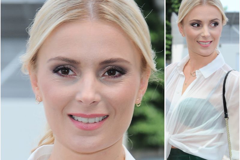 Halina Mlynkova na konferencji "The Voice of Poland"