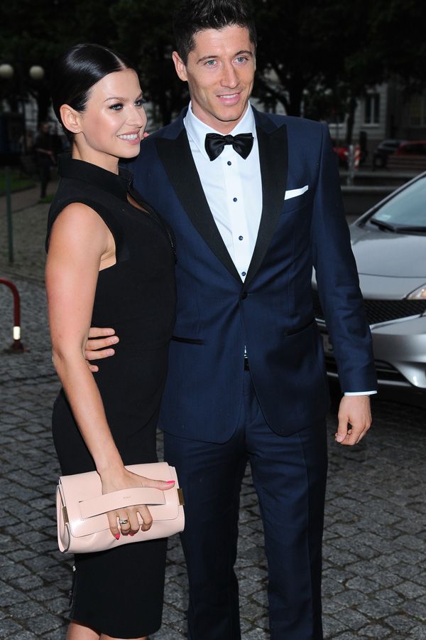 Anna i Robert Lewandowscy na gali Superbrands