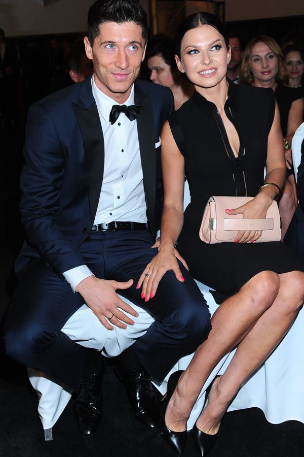 Anna i Robert Lewandowscy na gali Superbrands