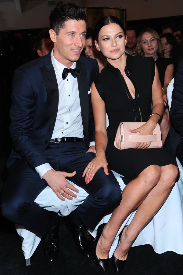Anna i Robert Lewandowscy na gali Superbrands