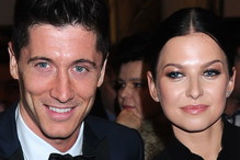Anna i Robert Lewandowscy na gali Superbrands