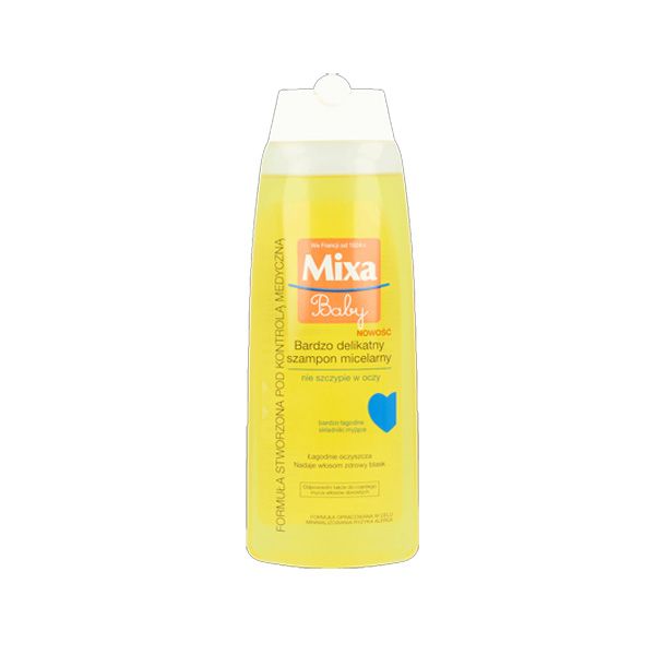Szampon micelarny Mixa Baby, cena ok. 12 zł