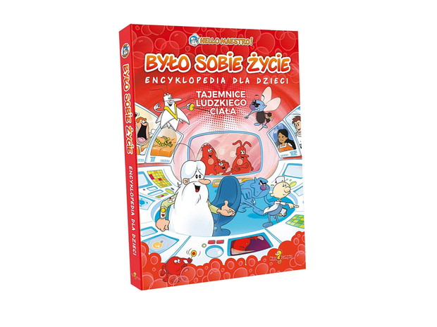 Było sobie życie. Encyklopedia dla dzieci. Tajemnice ludzkiego ciała. DVD, cena: 42.99 zł