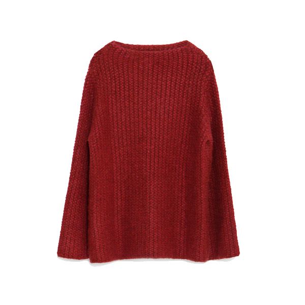 Czerwony sweter Zara, cena, ok. 139,90 zł