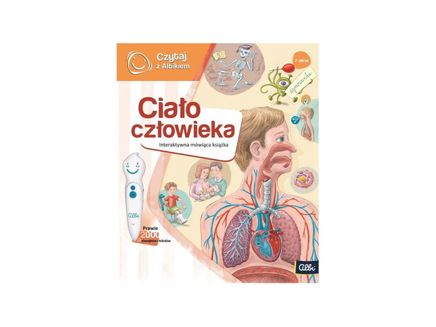 Czytaj z Albikiem. Ciało człowieka, cena: 59,99 zł