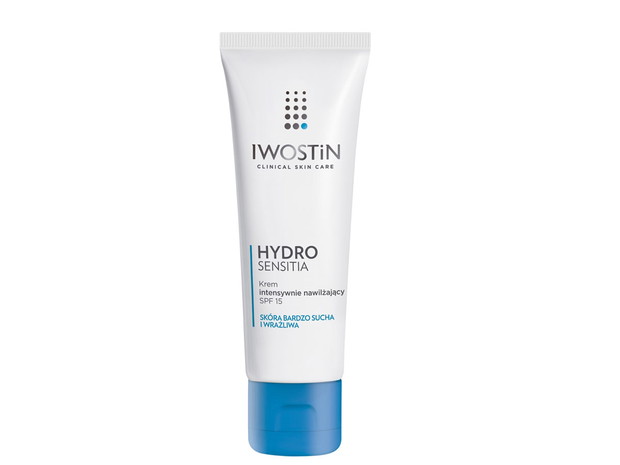 Iwostin Krem nawilżający intensywnie SPF 15 Hydro Sensitia, cena ok. 50 zł