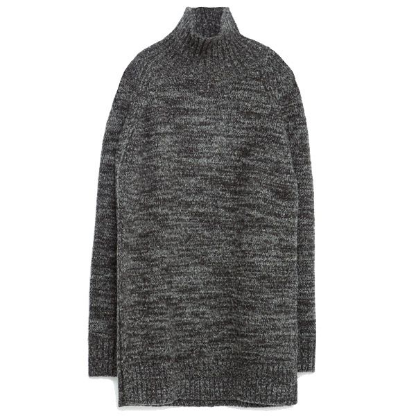 Szary golf Zara, cena, ok. 139,90 zł