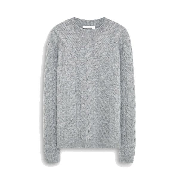 Szary sweter Mango, cena, ok. 159,90 zł