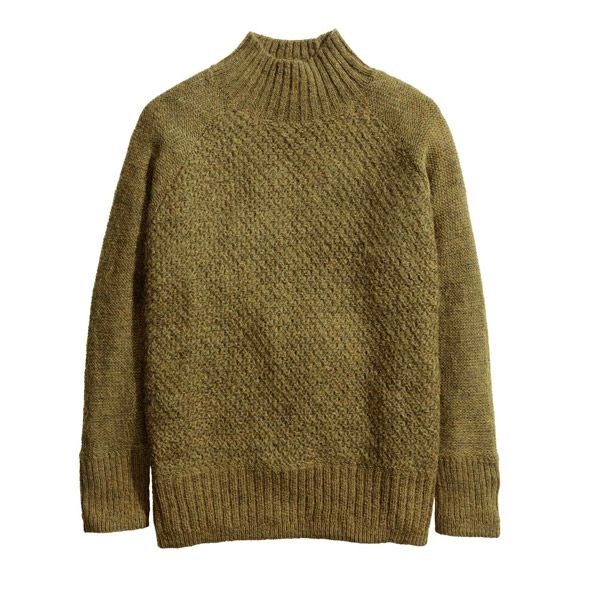 Zielony sweter H&M, cena, ok. 129,90 zł