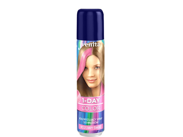 1 Day Color spray koloryzujący do włosów, Venita, cena ok. 9 zł